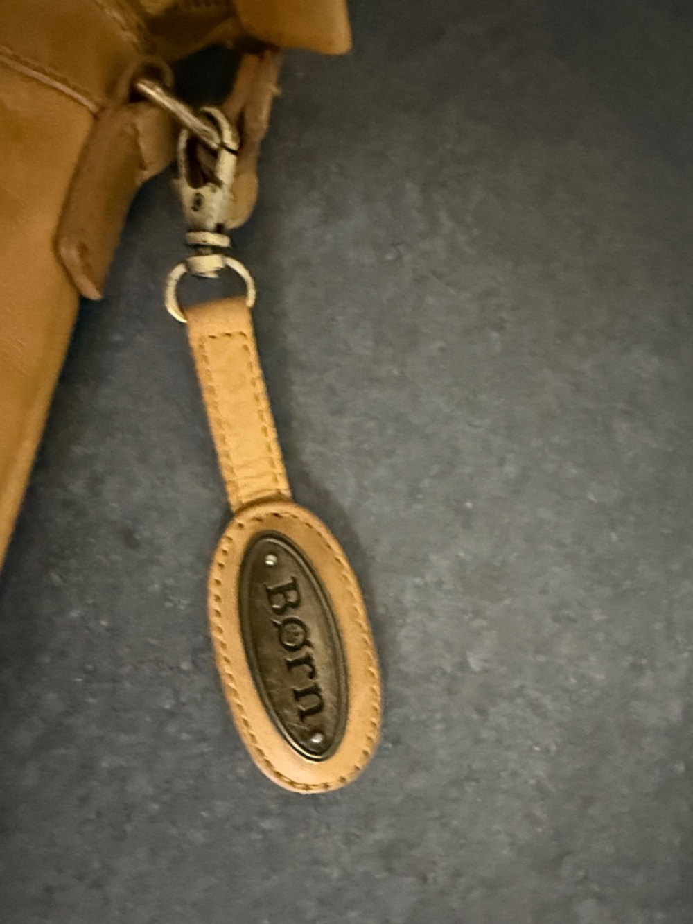 Born Tan Floral Tooled Leather Crossbody - Picture 12 of 12